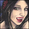 Vampire Lauren ACEO by Zindy