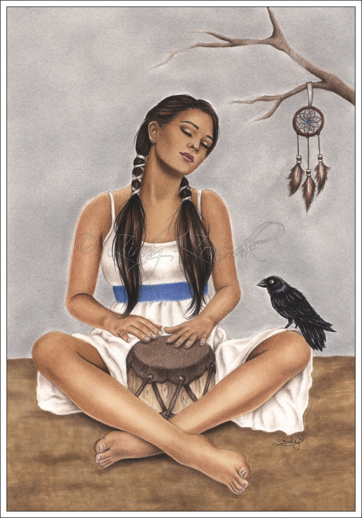 Raven Navajo Girl