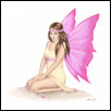 Spring Hope Fairy Drawing