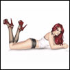Red Shop Pinup