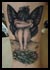 Sad Butterfly Tattoo