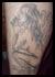 Zindy Angel Tattoo Leg