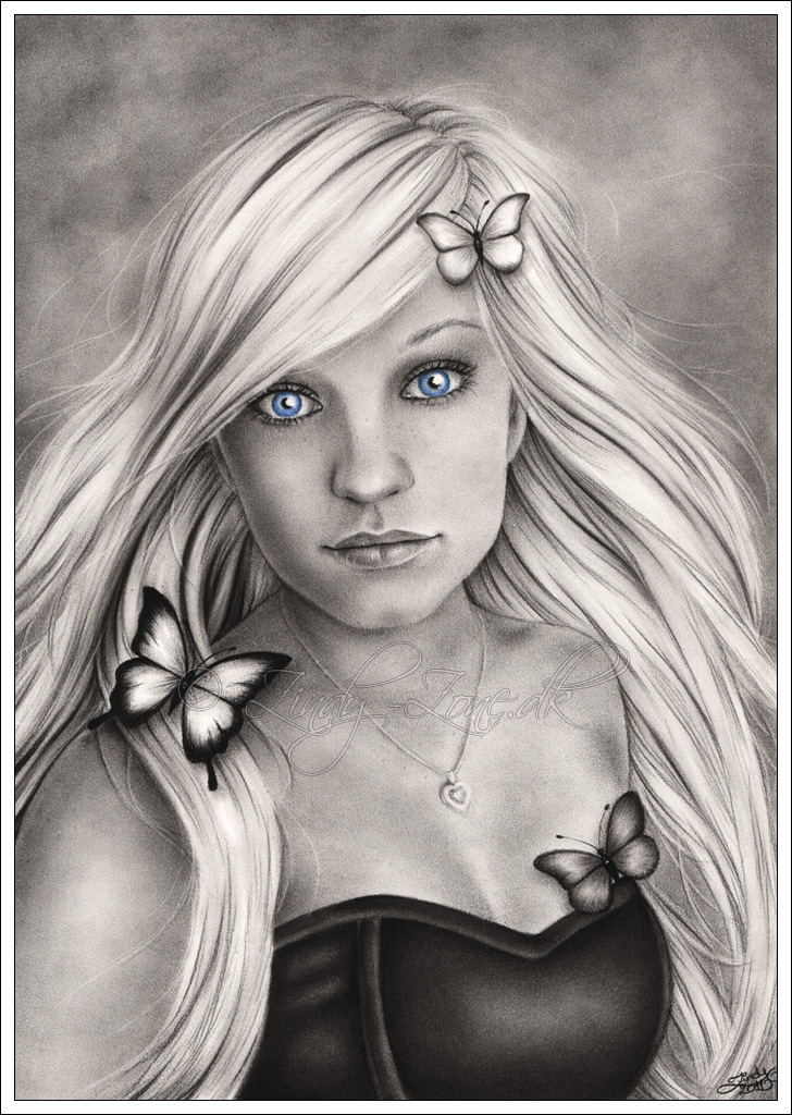 Butterfly Girl Commission