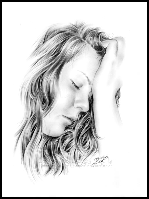 Peaceful in her sleep