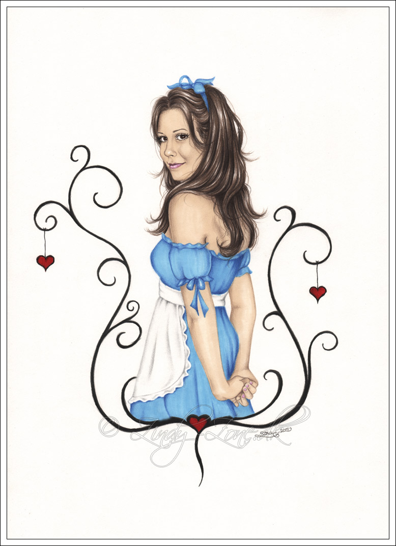 Heart of Alice in Wonderland