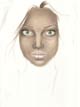 Girl drawing step 3